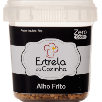 ALHO FRITO ESTRELA DA COZINHA 70G