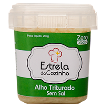 ALHO TRITURADO ESTRELA DA COZINHA 200G