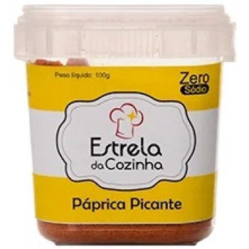 PÁPRICA PICANTE ESTRELA DA COZINHA POTE 100 GR