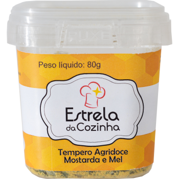 TEMPERO ESTRELA DA COZINHA AGRID/MOST/MEL 80G