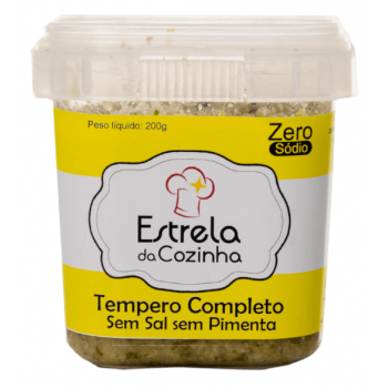 TEMPERO ESTRELA DA COZINHA SEM SAL S PIMENTA 200GR