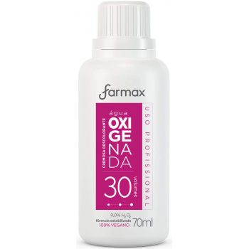 AGUA OXIGENADA FARMAX CREMOSA  VOL 30  70ML