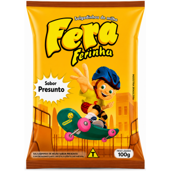 SALGADINHO FERA PRESUNTO 100G