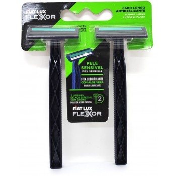 APARELHO DE BARBEAR FIAT LUX PELE SENSIVEL C/2