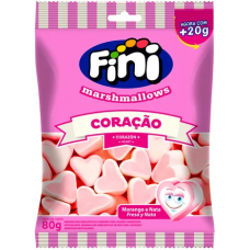 BALA FINI MARSHMALLOW CORACAO 60G