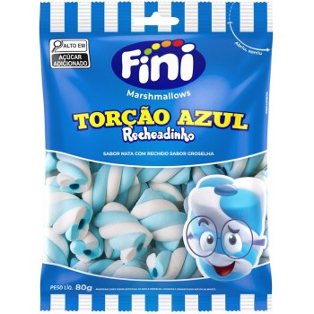 BALA FINI MARSHMALLOW TORCAO RECHEADINHO AZUL 80G