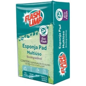 ESPONJA FLASH LIMP PAD MULTIUSO C/ 2UN