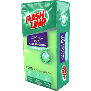 ESPONJA FLASH LIMP PVA SUPER ABSORÇÃO UN