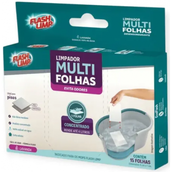 LIMPADOR MULTI FOLHAS EVITA ODORES 15 FOLHAS