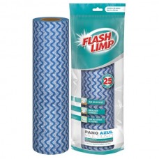 PANO MULTIUSO FLASH LIMP AZUL C/25