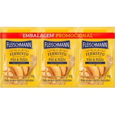 FERMENTO BIOLOGICO FLEISHMANN LEVE3 PAGUE2 10G