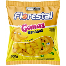 BALA FLORESTAL GOMA BANANA 500 GR