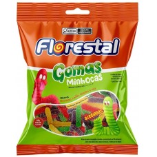 BALA FLORESTAL GOMA MINHOCAS AZEDINHAS 150G