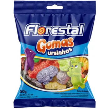 BALA FLORESTAL GOMA URSINHOS 60GR
