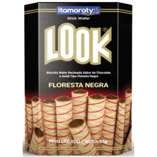 BISCOITO LOOK RECH FLORESTA NEGRA 55G