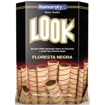BISCOITO LOOK RECH FLORESTA NEGRA 55G