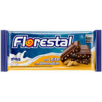 CHOCOLATE FLORESTAL BARRA AMENDOIM 80 GR
