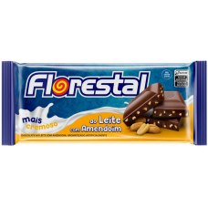 CHOCOLATE FLORESTAL BARRA AMENDOIM 80 GR CHOCOLATE FLORESTAL BARRA AMENDOIM 80 GR
