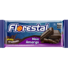 CHOCOLATE FLORESTAL BARRA MEIO AMARGO 80 G CHOCOLATE FLORESTAL BARRA MEIO AMARGO 80 G