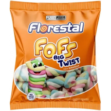 MARSHMALLOW FLORESTAL FOFS BIG TWIST BAUNILHA 220G MARSHMALLOW FLORESTAL FOFS BIG TWIST BAUNILHA 220G