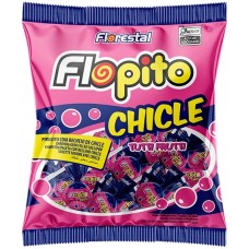 PIRULITO FLORESTAL FLOPITO CHICLE TUTTI FRUTT 500G PIRULITO FLORESTAL FLOPITO CHICLE TUTTI FRUTT 500G
