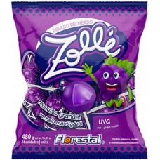 PIRULITO FLORESTAL ZOLLE RECHEADO UVA 480G PIRULITO FLORESTAL ZOLLE RECHEADO UVA 480G