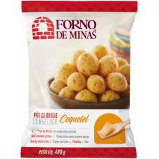 PÃO DE QUEIJO FORNO DE MINAS COQUETEL 400G