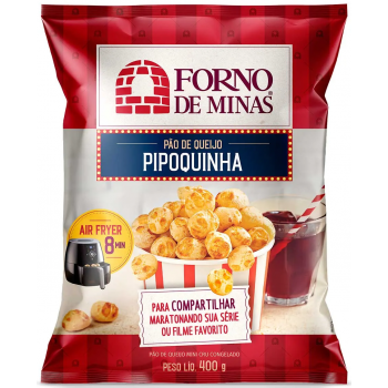 PÃO DE QUEIJO FORNO DE MINAS PIPOQUINHA 400G