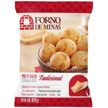 PÃO DE QUEIJO FORNO DE MINAS TRADICIONAL 820G