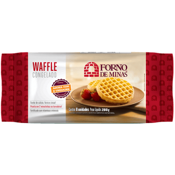 WAFFLE FORNO DE MINAS TRADICIONAL 280 GR