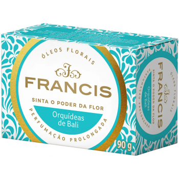 SABONETE FRANCIS CX AZUL ORQUIDEAS 90G