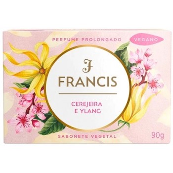SABONETE FRANCIS CX CEREJEIRA E YLANG 90G