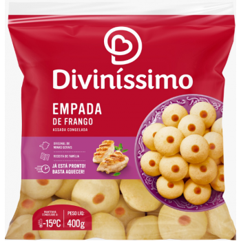 EMPADA DE FRANGO DIVINÍSSIMO 400G