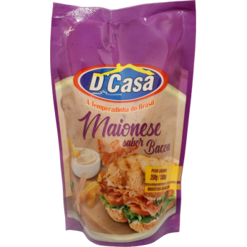 MAIONESE D´CASA BACON 200GR