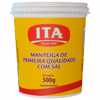 MANTEIGA ITA COM SAL 500 GR