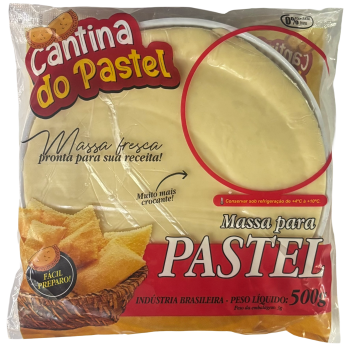MASSA PARA PASTEL CANTINA DO PASTEL 500 GR