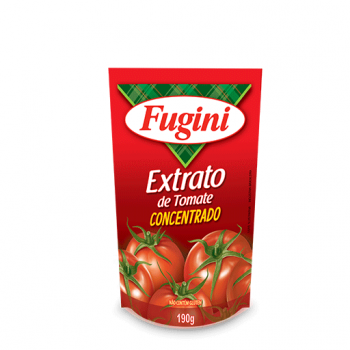 EXTRATO DE TOMATE FUGINI CONCENTRADO SACHET 190 GR