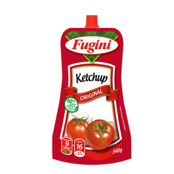 KETCHUP FUGINI ORIGINAL SACHE C/BICO 300 GR