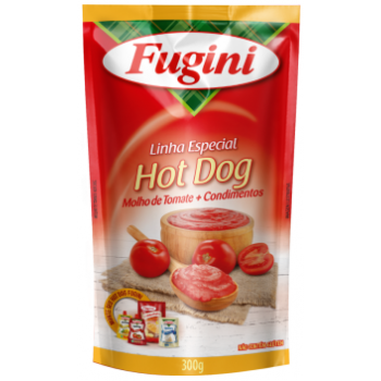 MOLHO DE TOMATE FUGINI HOT DOG SACHE 300G