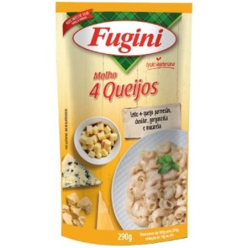 MOLHO QUATRO QUEIJOS FUGINI SACHE 290 GR