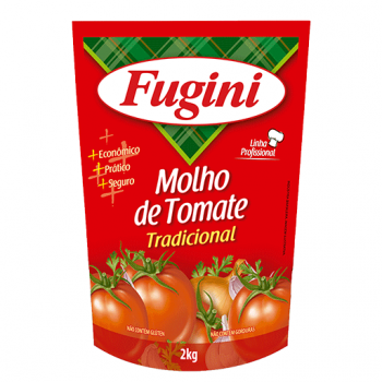MOLHO DE TOMATE FUGINI TRADICIONAL SACHE 1.7 KG
