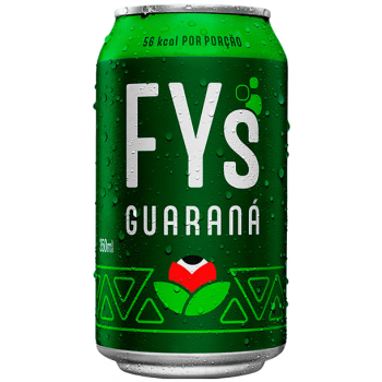 REFRIGERANTE FYS GUARANÁ LATA 350ML