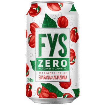 REFRIGERANTE FYS GUARANÁ ZERO LATA 350ML
