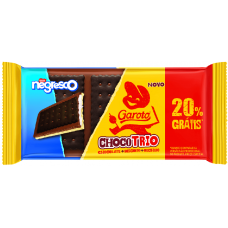 CHOCOLATE GAROTO CHOCO TRIO NEGRESCO PROMOC 90G