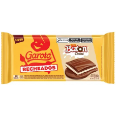 CHOCOLATE GAROTO RECHEADOS BATON CREME 90G