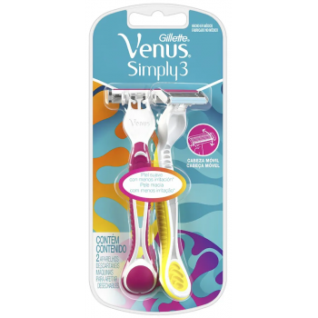 APARELHO DE DEPILAR SIMPLY VENUS3  C/2UN