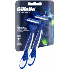 APARELHO DE BARBEAR GILLETTE CORPO C/ 2UN