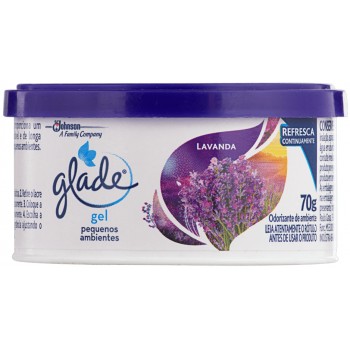 ELIMINADOR DE ODORES GLADE GEL CAR LAVANDA 70G