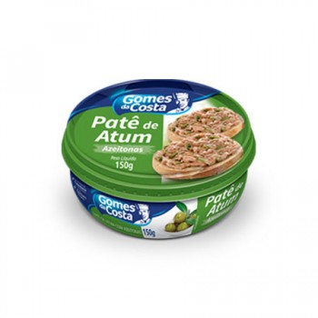 PATE GOMES DA COSTA ATUM C/AZEITONA 150G