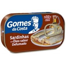 SARDINHA GOMES DA COSTA AO OLEO DEFUMADO 125GR